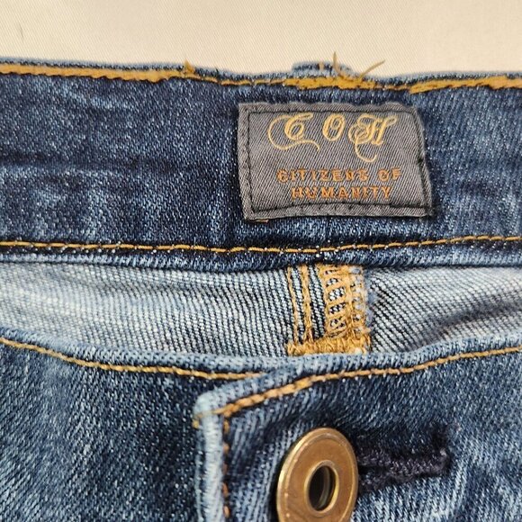 Citizens of Humanity Low Rise Flare Jeans Size 28 Lot A - Picture 2 of 4